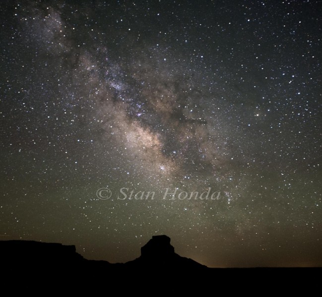Milky Way, Fajada Butte
