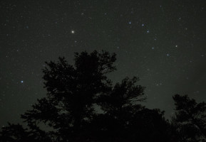 The Big Dipper, Arcturus and Spica.