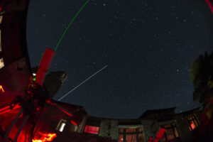 ISS flies over North Rim Star Party.