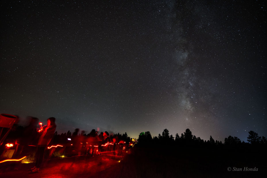 Flagstaff, AZ- Milky Way above the annual Star Party